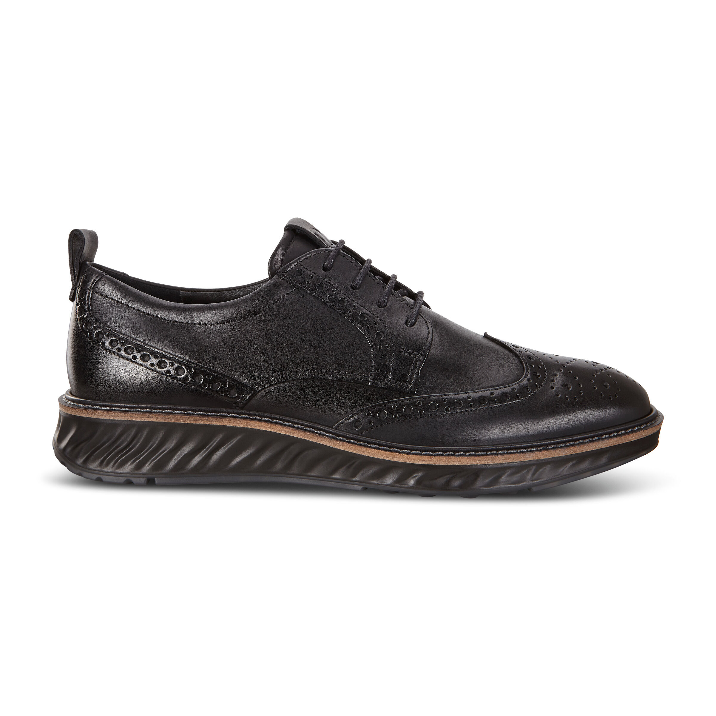 ECCO ST.1 HYBRID WING TIPTIEビニネスシューズ-