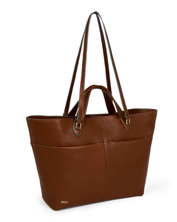 ECCO TOTE M PEBBLED LEATHER