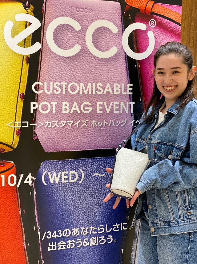 エコーエコー　ecco   ショルダーバッグ　POT BAG ポットバッグ